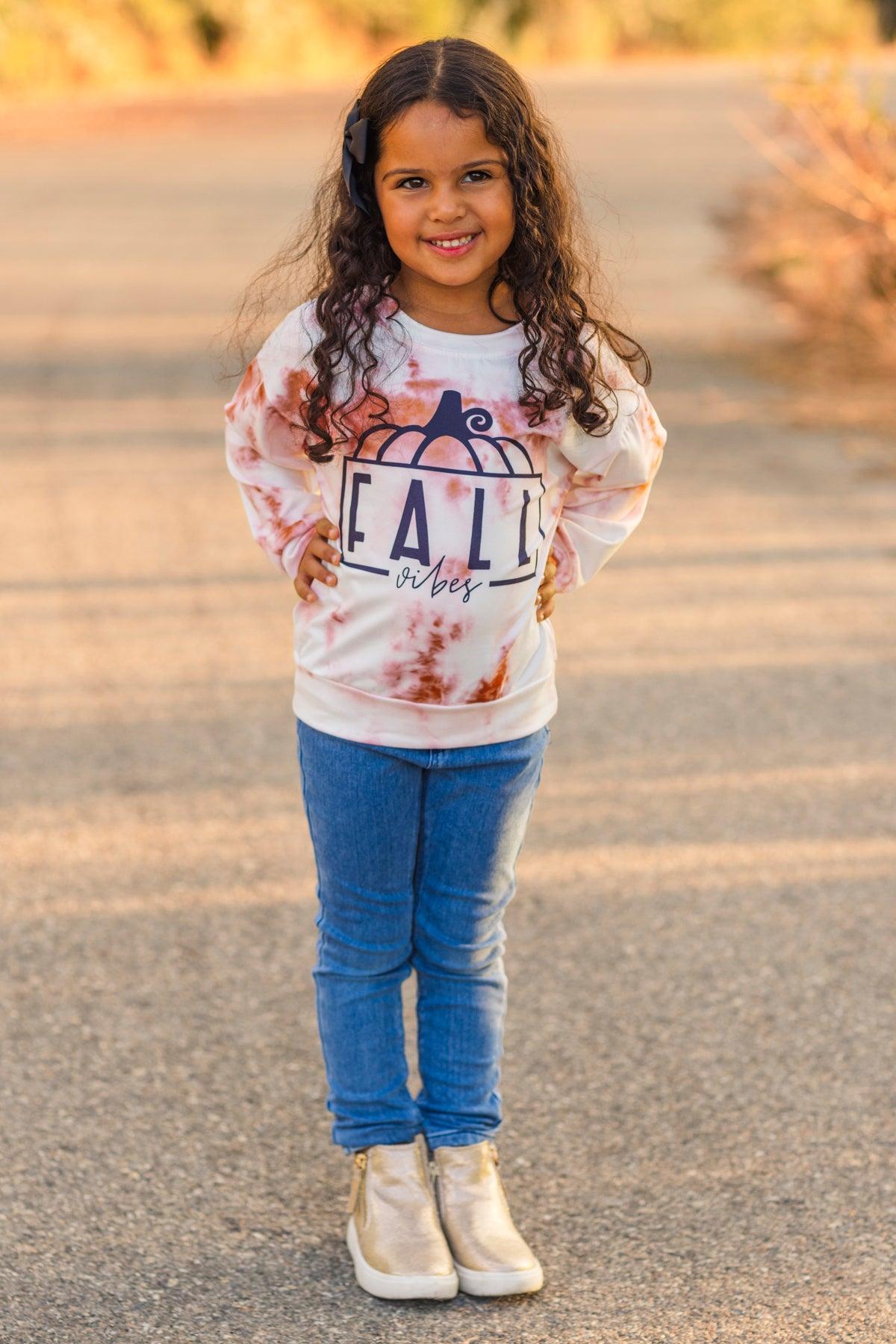Mom & Me - "Fall Vibes" Tie Dye Top