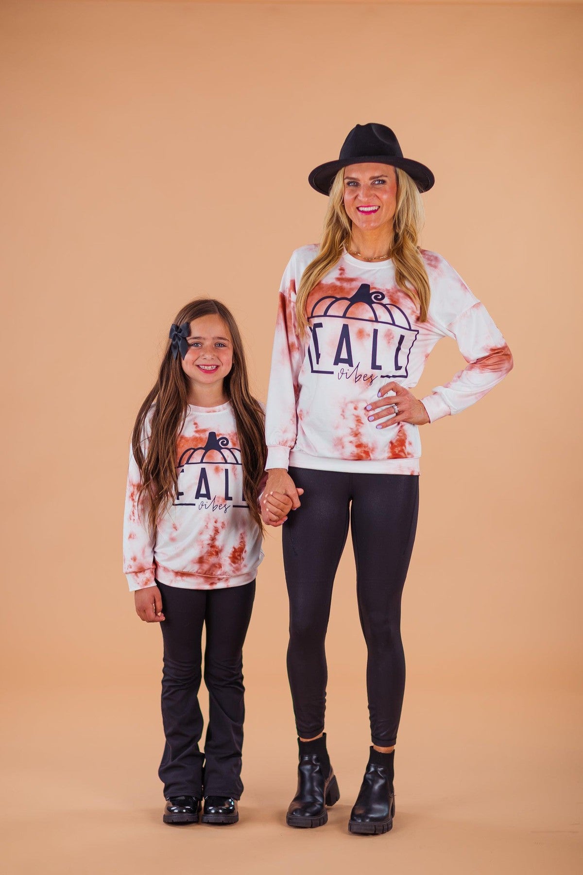 Mom & Me - "Fall Vibes" Tie Dye Top